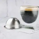 230ml Reusable Coffee Capsules Hemispherical Filter for Nespresso Vertuo Plus