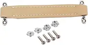 DOITOOL Leather Handle Strap for Guitar Guitar Amp Speaker Handle Belt Reinforced Metal Bars