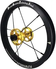 DATI S6A-W Alloy Push Kids Balance Bike Bicycle Super Light Wheels Set 12" F+R