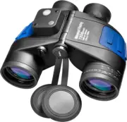 Barska Deep Sea 7X50 Waterproof Marine Binoculars with Internal Rangefinder & Co