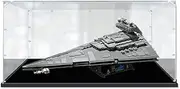 Acrylic Display Case for Lego 75252 Star Wars Imperial Star Destroyer Figure Storage Box Dust Proof Glue Free