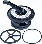 Sharutia SPX0714BA Key Cover and Handle Assembly Compatible with Hayward SP0714T Variflo Top- Mount MultiPort Valves, Pro Series, VL, HCF and S200 Series Sand Filter System S210S, S220T2