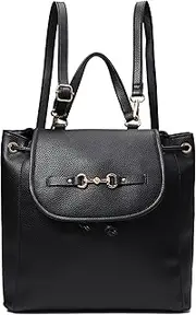 [Anne Klein] Flap Horsebit Backpack