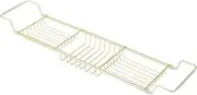 Bathtub Caddy Tray Brushed Gold Look Expandable Bath Tray Bath Tub Tray Table Wi