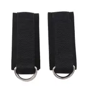 2Pcs Fitness Equipment Gym Ankle Strap Padded D- Adjustable Ankle Weight7470