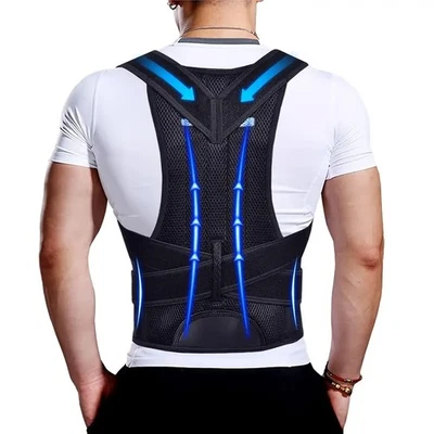 Back Posture Corrector Magnetic Shoulder Support Brace Belt Therapy Men Women AU