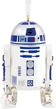 Hallmark Star Wars R2-D2 Christmas Ornament, White & Blue, H 7.4cm by W 3.1cm by L 2.8cm, 25574830