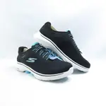 SKECHERS 125215WBKTQ GO WALK 7-CW 女健走鞋 寬楦 黑白青