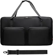XANAD DJ Controller Case with Wheels Compatible with DDJ 1000/ 1000SRT/ FLX10/ RX2/ RX3/ REV7, DJ Case Roller Bag Padded with Multi-pocket, DJ Mixer Case DJ Gig-bag