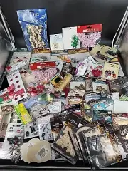 Junk Drawer Lot Craft/Jewerly Making New Items Over 80 Packages
