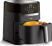 T-fal Easy Fry & Grill Xl 2-in-1 Air Fryer Combo, 4.4 Quart