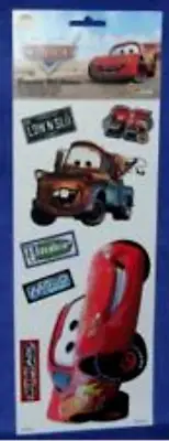 Disney Pixar CARS Movie reusable Wall Stickers Lightning McQueen Mater New Decal