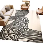 Catzon Stain Resistant Area Rug Washable Non-Shedding Carpet for Bedroom-10