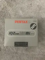 Pentax Camera IQZoom 200 35 mm Film Camera W/case & Manual Batteries. Strap New
