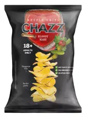 CHAZZ BLOODY MARY Flavor Kettle Potato Chips Crisps European Snacks 90g 3.1oz