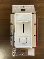 Lutron STFU-5A3P-WH Skylark Single Pole/ 3-Way Dimmer Switch