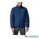Columbia哥倫比亞 男款-保暖650羽絨立領外套-墨藍 UWE09550IB / FW22