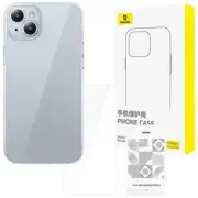 Baseus iPhone 15 Schott Series Phone Case - Clear with Tempered Glass Screen