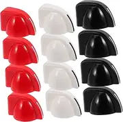 OFFIGAM 12pcs Potentiometer Knobs Durable Volume Control Knobs for Amplifiers Instruments Easy Install Solid Corrosive Upgrade Your Equipment