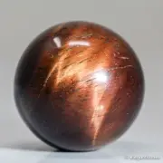27g27mm Red Tiger Eye Sphere Crystal Ball Natural Quartz Healing Gemstone Chakra