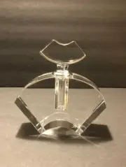 NIB Oleg Cassini Crystal Perfume Bottle Signed Refillable Perfume...