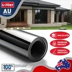 100x100cm Window Film One Way Privacy Mirror Tint Block UV Heat Glare Control