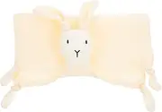 KOMBIUDA Comfort Plush Bunny Towel Security Blanket for Baby Muslin Swaddle Blanket for Boys/Girls
