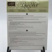 Stampin Up FRAMELITS BITTY BANNERS 129267 Crafts Cards Sizzix Big Shot Scrapbook