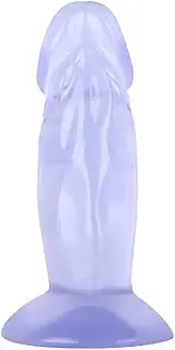 Realistic Dildo for Beginners, Anal Plug Dildos for Women/Men/Gay, Adult Sex Toys for G spot Stimulator Anal Plug Training Sets (Blue, 4.5")