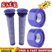 2x Pre & Post HEPA Filter For Dyson V8 V7 Animal Absolute Vacuum Replacement