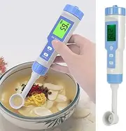 ElgnAura IP67 Weatherproof Salinity Meter for Food, High Accuracy Salt Concentration Tester with Digital Display, Ideal for Aquariums and Saltwater Pools