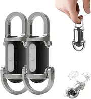 Lumilink Mini Torch,Pocket Sized Lumilinks Mini Torch,Waterproof Lumilink Mini Flashlight Keychain,3 in 1 Flashlight & Power Bank & Keychain,Rechargeable Lumilink Compact Chain Flashlight Mini (C2)