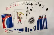 Single Swap Playing Cards Card Carnival Cruise Lines Ephemera Smash Junk Journal