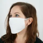30 FACE MASKS White 3 Layers Breathable Earloop Extra Soft Cotton Gear Wholesale