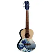 New! in Stock Luna Great Wave Tenor Ukulele with Gig Bag