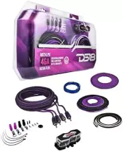 4-Gauge Amplifier Installation Kit with Ultra Flex Wire and Mini-ANL Fuse