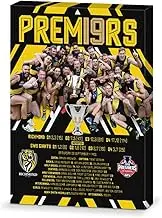 Richmond Tigers 2019 Premiers Premiership AFL Wall Canvas Team Photo