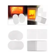 Microwave Kiln Papers DIY Fusing Glass Jewelry Accessories Glass Melting Hot