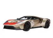 PreSale AUTOart 1/18 Ford GT Holman Moody Heritage Edition (Gold/Red)