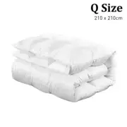 Laura Hill 500GSM Duck Down Feather Quilt Comforter Doona Queen