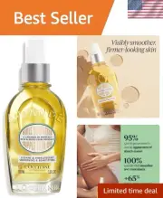 Almond Supple Skin Oil 3.3 Fl. Oz: Improve Appearance of Stretch Marks, Softe...