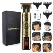 Professional Hair Clippers for Mens Zero Gapped Cordless Hair Trimmer Profess...