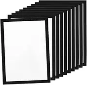 Snblzhef 10PCS A4 Magnetic Art Frames, Self Adhesive Magnetic Picture Frame Frames Display Frame