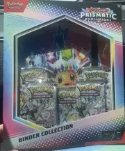 Pokemon TCG Scarlet Violet Prismatic Evolutions Binder Collection New/Sealed