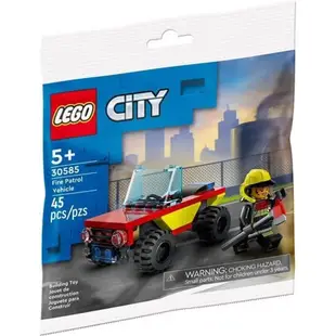 LEGO 30585 城市消防巡邏車 polybag 城市系列【必買站】樂高盒組