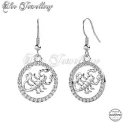 Circlet Hook Scorpio Earrings