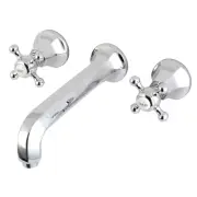 Kingston Brass KS402.BX Metropolitan Wall Mounted Tub Filler - Chrome