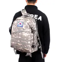 在飛比找Coupang 酷澎優惠-韓國軍人後背包 40L+太極旗刺繡布章+太極旗徽章