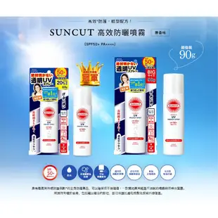 KOSE SUNCUT 曬可皙 高效防曬噴霧 90g 現貨 蝦皮直送