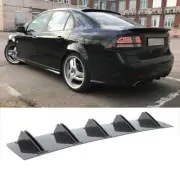 Carbon Fiber Look Car Rear Diffuser Bumper Spoiler Lip For Saab 9-3 2002-2015